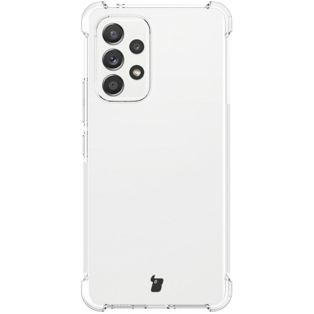 Elastyczne etui + 2 szkła + szkło na obiektyw, Bizon Case Clear Pack, przezroczyste